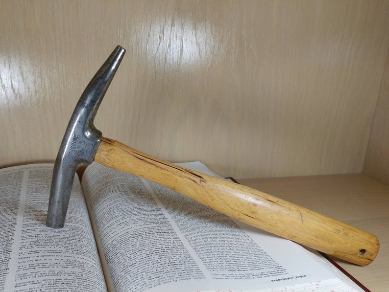 OSBORNE TACK Hammervintage Toolantique Wood and Steel Tools Etsy