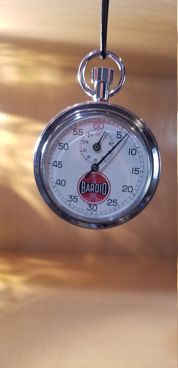 BAROID DRILLING Stopwatchvintage Jules Racineantique Swiss Etsy