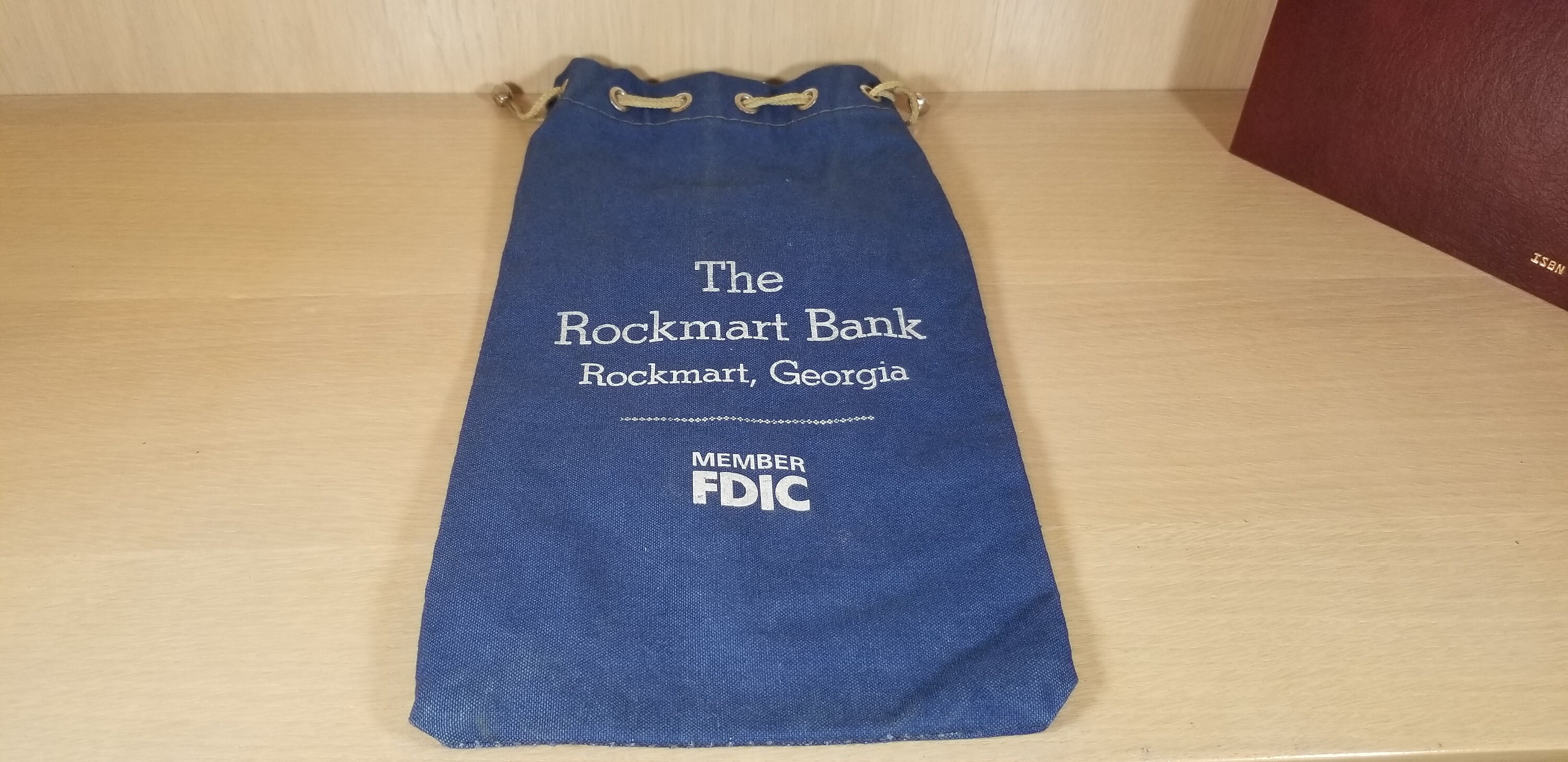 BANK Bagmoney Bagthe Rockmart Bankrockmart, Cash Bag