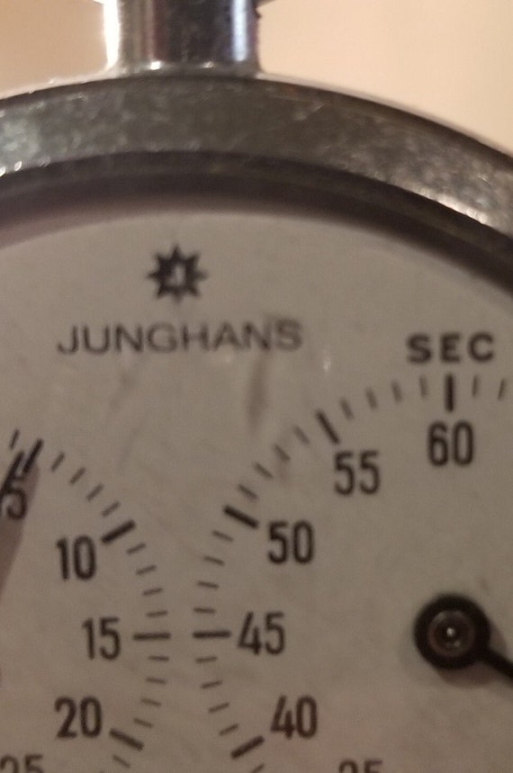 Junghans stopwatch value new arrivals