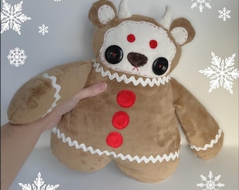 GingerBear Monster- Plush