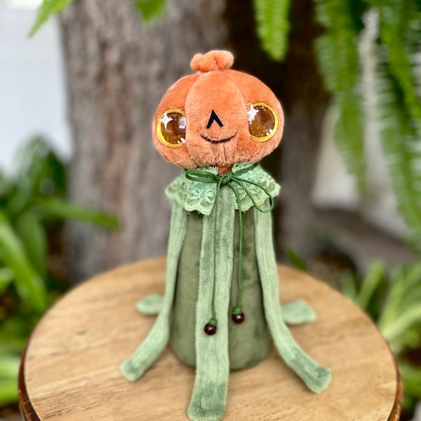 Enoch - Over the Garden Wall - Poseable - Handmade - Art doll