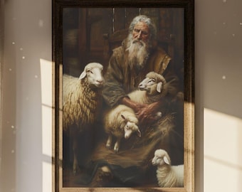 Noahs Ark Christian Print – Biblical Faith Home Decor (Digital Download)