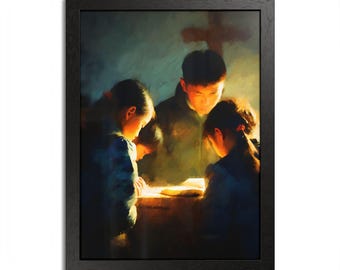 Light in the Underground Church Decor | Matte Fine Art Print