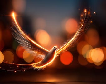 Spirit of Peace | Christian Matte Art Print