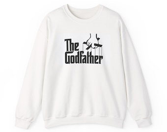 ゴッドファーザーのロゴスウェットシャツ | 象徴的な映画のグラフィッククルーネック
