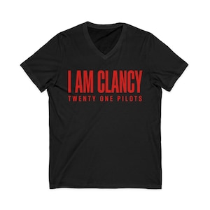 I Am Clancy Twenty One Pilots T-Shirt | Band Lyric Tee