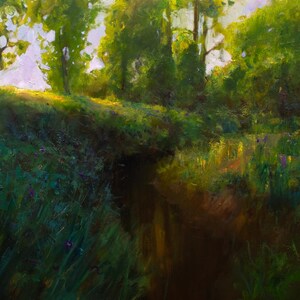 Spring Light Impressionism Oil Painting 24 by 30 inch