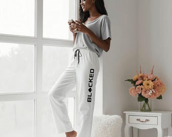 QOS Blacked Women's Pajama Pants | Queen of Spade