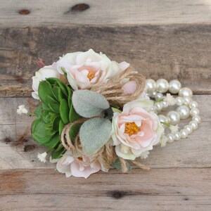 rose corsage, wedding flowers, wedding corsage, prom corsage, wrist corsage, rose corsage, silk wedding flowers, rhinestone bracelet.