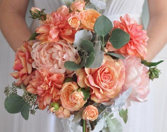 記念ブーケ、シルクフラワー - スタイル 019 - Etsy 日本