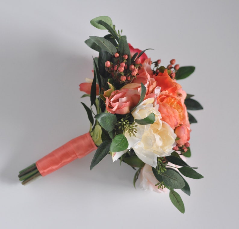 Wedding Flowers Bridal Bouquet Silk Wedding Flowers Etsy