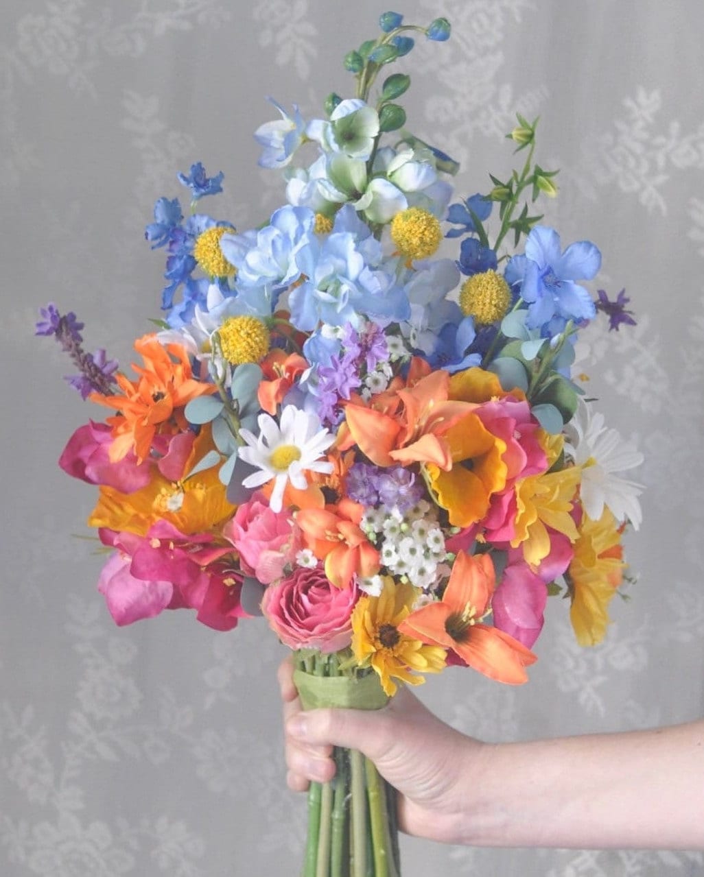 Bride bouquet, wedding flowers, silk wedding flowers, wildflower bouquet, coral flowers, silk bouquet, wedding bouquet, destination wedding