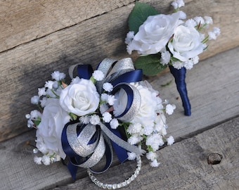 M METERXITY 1-Pezzo Braccialetti per Corsage Polso, Braccialetto Fiori
