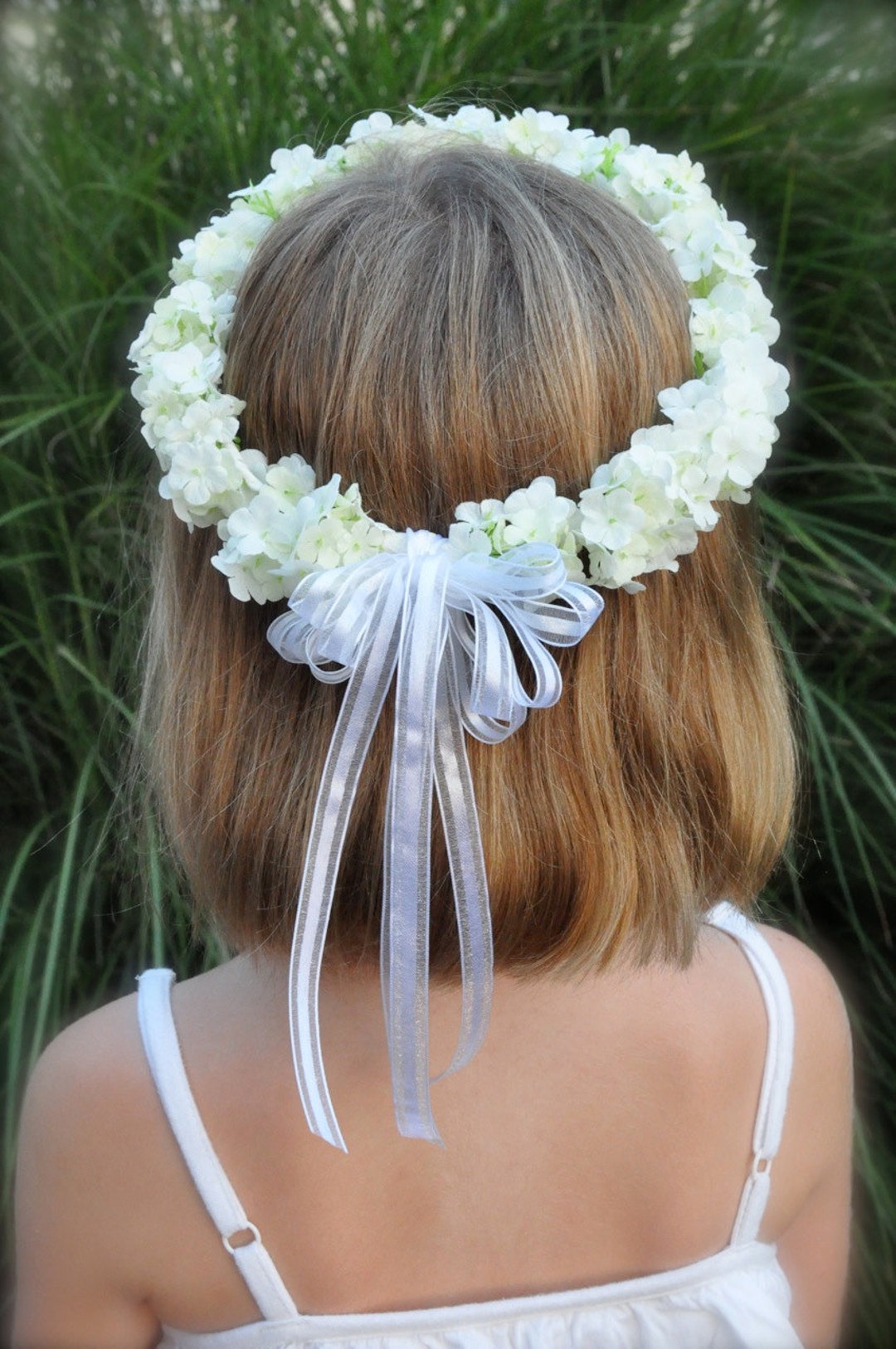 flower headpiece for first communion