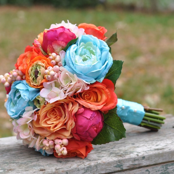 Wedding bouquet, bridal bouquet, silk wedding flowers, wedding flowers, silk bouquet, wedding bouquet set, destination wedding, weddings.