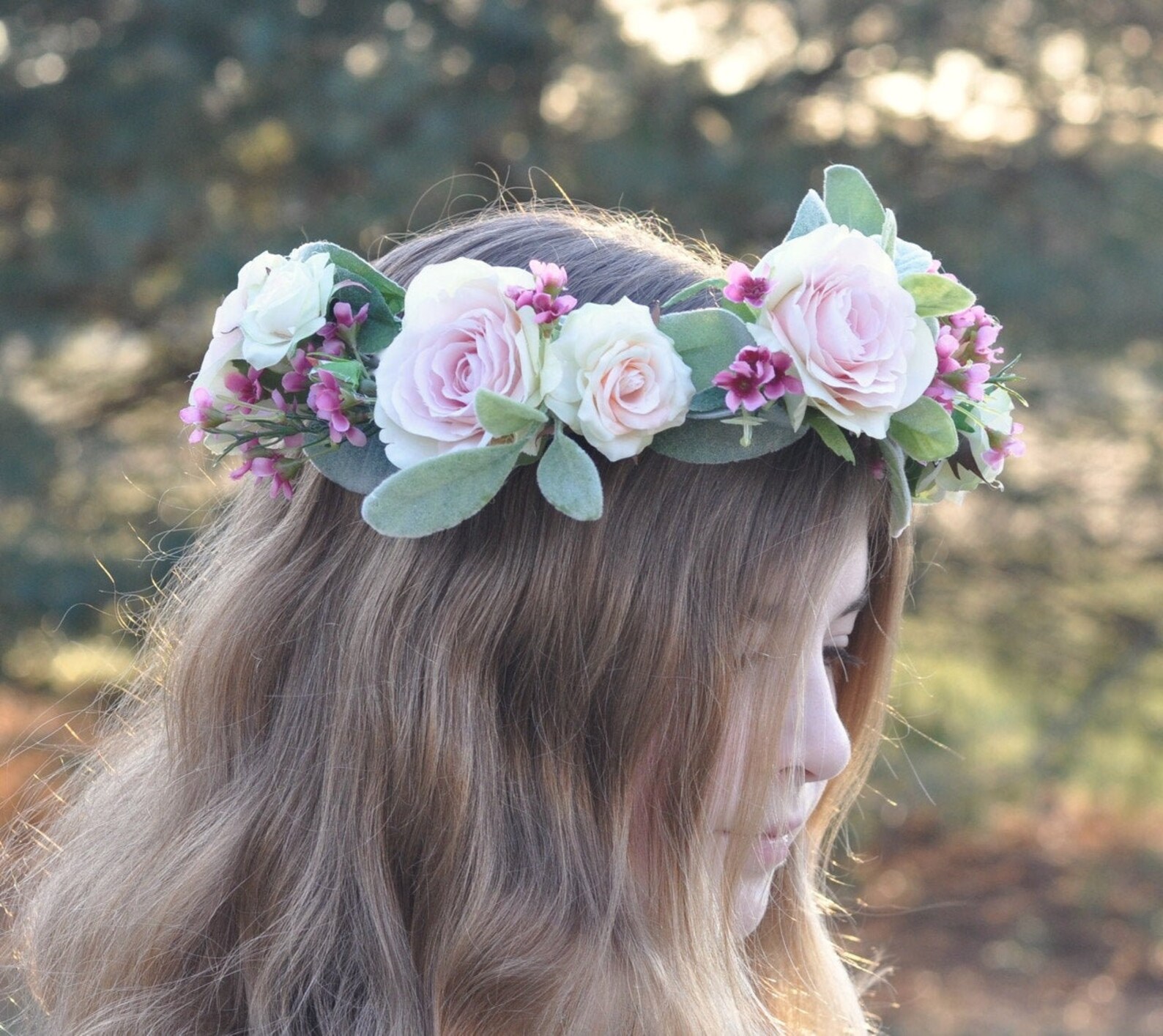 flower headpiece for first communion