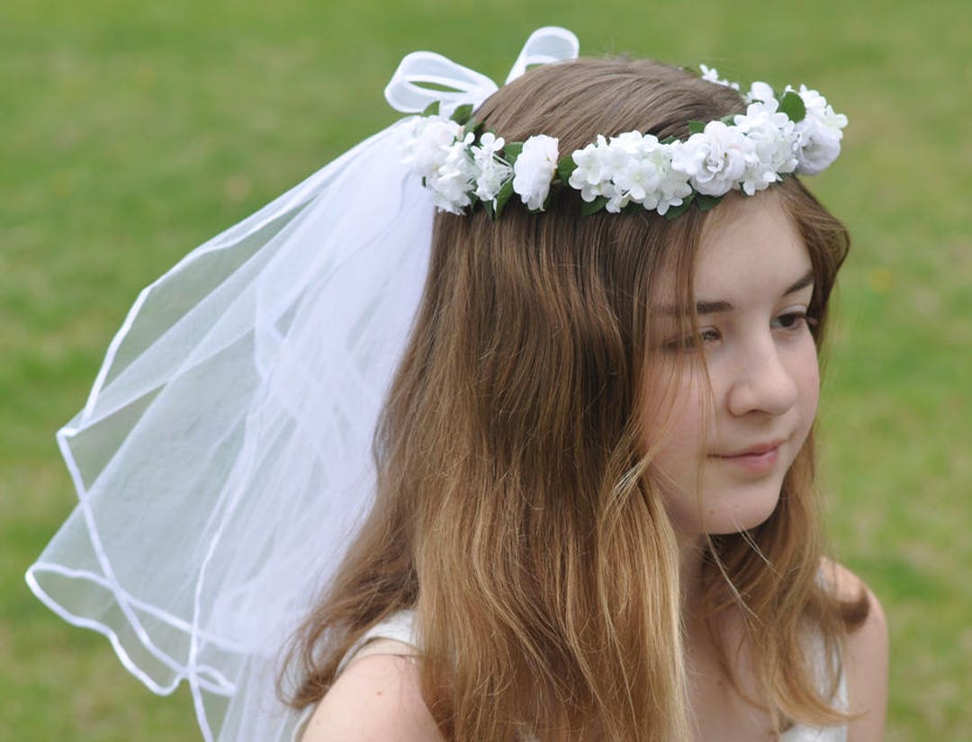 Diadema Blancanieves HOWAF Diadema De Flores Corona Pelo Comunion