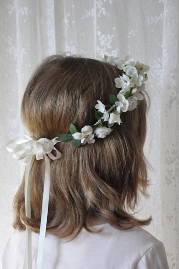 Coronas Flores Para Tocados Comunion Niñas Tocados Y Coronas Para