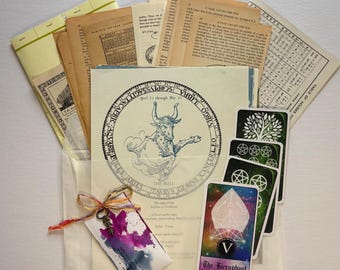 Taurus Zodiac Vintage Paper Ephemera Pack for Junk Journal Supplies