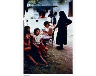 Asi Gonia drei Generationen | Kretische Familie Porträt Foto | Griechisches Erbe Geschenk | Mutter Tochter Yiayia