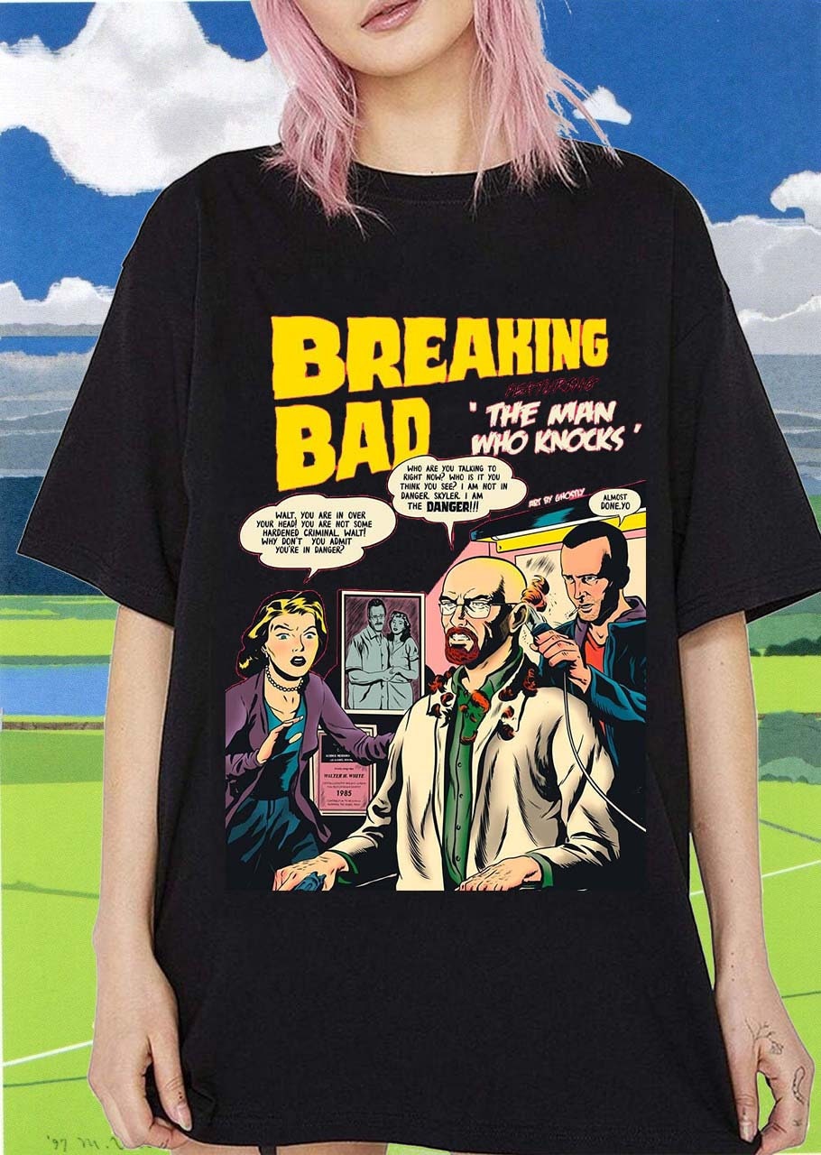Discover Breaking Bad Shirt 1 Retro Vintage 90s Hip Hop Graphic Tee