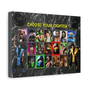 Choose Your Fighter Canvas | Ryan Eaise Productions