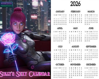 2026 Sexy Solly Calendar - Limited Edition | Ryan Eaise Productions