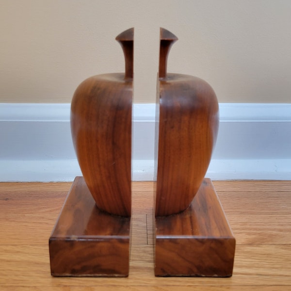 Wood Bookends Etsy