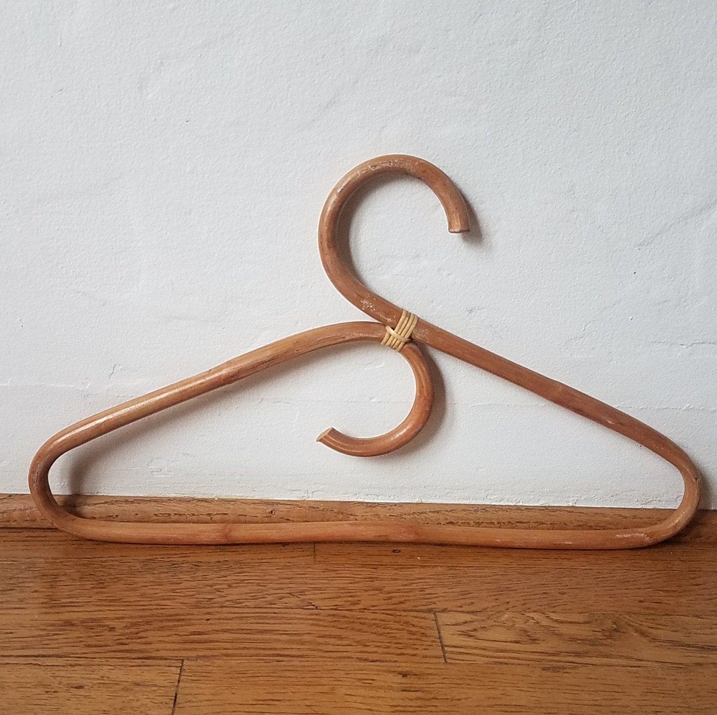 Vintage Rattan Bamboo Hangers Priced per hanger Bentwood Etsy