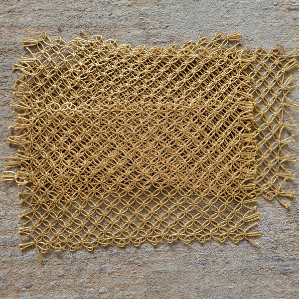 Gold Placemats Etsy