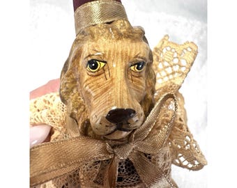 Bolsa de dulces con adorno de león de la colección Katherines de Wayne Kleski