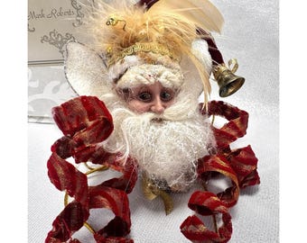 Broche de corbata Mark Roberts Heralding Fairy Package de 6 pulgadas en caja original 51-75854