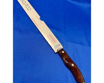 Cuchillo rebanador clásico CUTCO 24 – Filo recto de 9 pulgadas – Afilado y pulido de fábrica