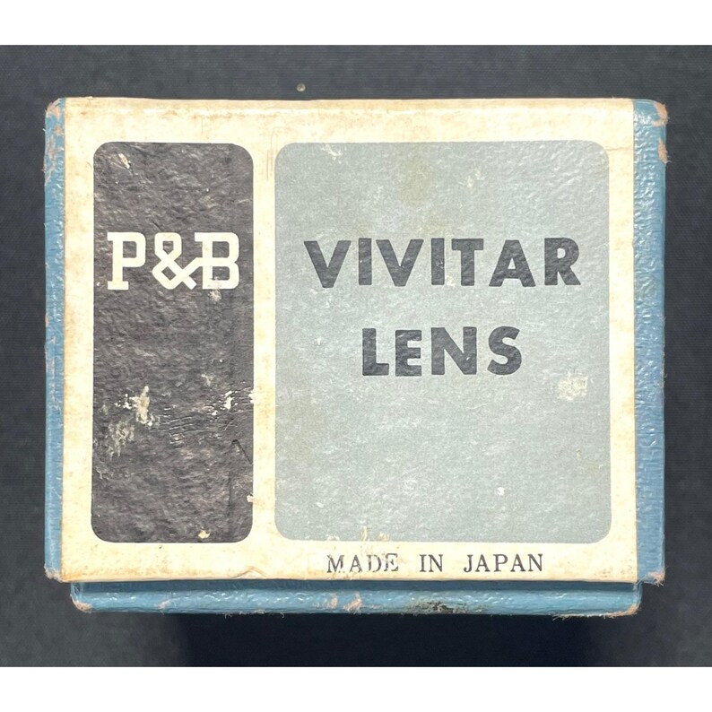 P&B Royal Anastigmat 50mm f/3.5 Lens No 52012 NOS w Box Case Made Japan image 3