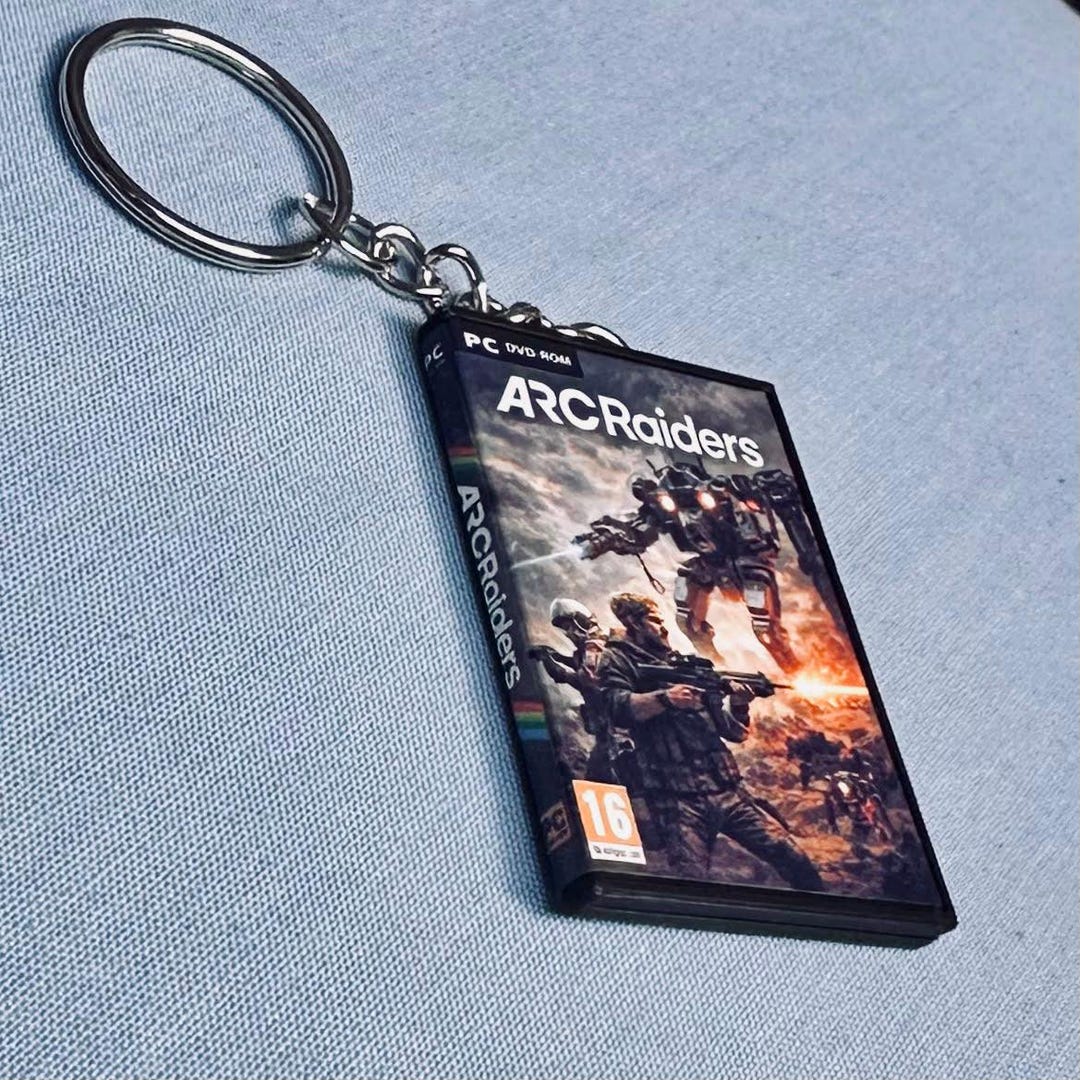 Game Case Keychain ARK Raiders – Mini Game Case Keychain & Magnet | Handmade Retro Gamer ...