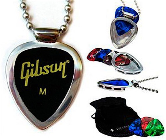 Buy PICKRING (Jazz Size Peace Shaped Guitar Pick Holder Necklace for  Guitarists/Guitar Picks Keeper Storage Pendant Necklace Stainless Steel  Music Lover Musician Gift Online at desertcartINDIA