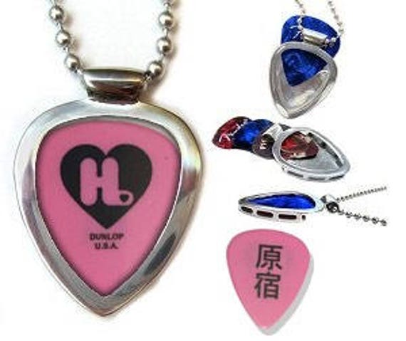 Pickbay Guitar Pick Holder Necklace Gwenstefani Harajuku - Guitar Pick Holder Pendant Necklace