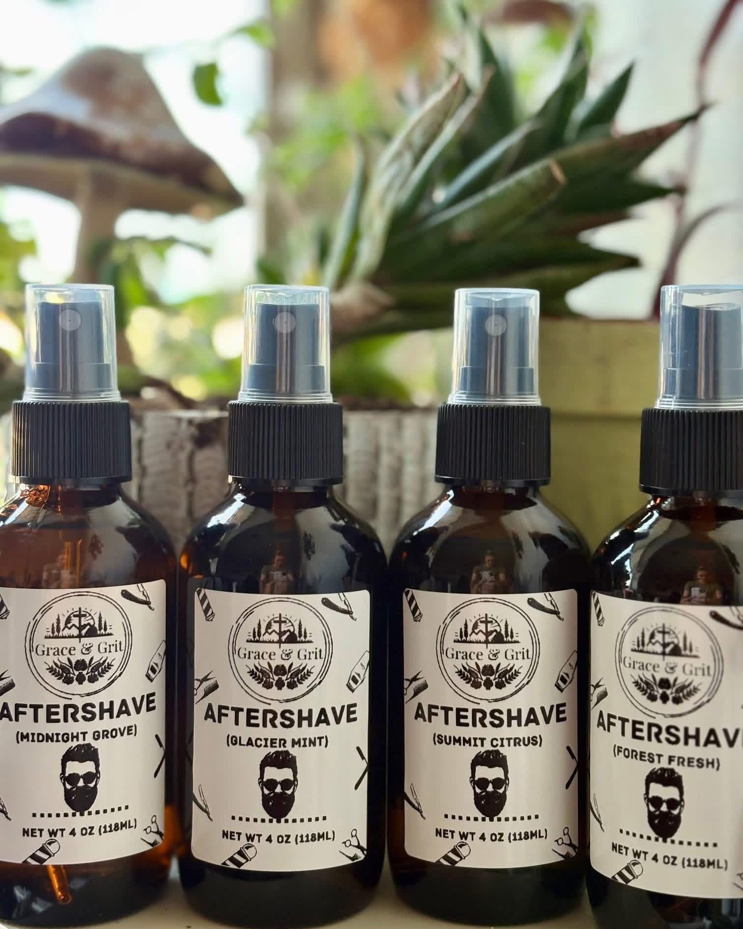 Handmade Men's Aftershave: Non-Toxic, Essential Oil Scented