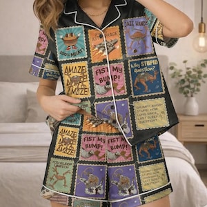 amaze amaze amaze, sci fi fan, andy weir book, andy weir pjs, astrophage powered, scary space monster, sci fi pjs, book lover gift, bookish pajamas, funny space pjs, science humor, space pjs shirt, space travel alien