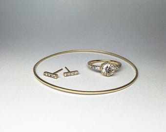 Golden Thread Bangle