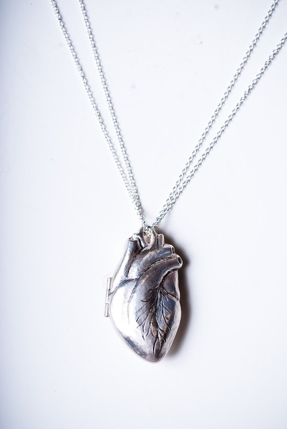 Anatomically Correct Heart Locket