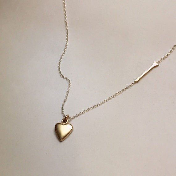 Through the Heart Necklace