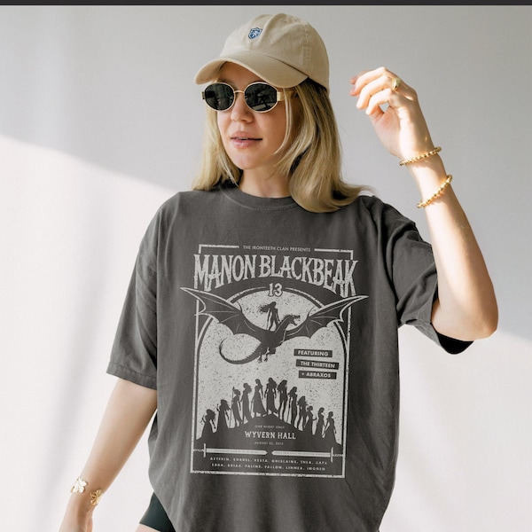 Koszulka Manon Blackbeak, The Thirteen, Throne of Glass Merch