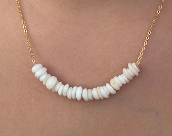 18k Gold Plated Puka Shell  Necklace