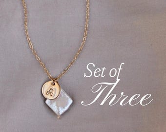 thumbnail image 2 of Buy White Pearl Pendant Necklace And Earring Set In 18 Carat Gold... 2 of 13