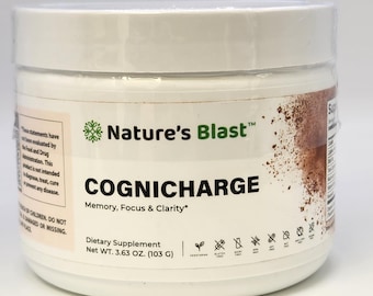Nature's Blast CogniCharge: Memory, Focus, Clarity Dietary Supplement