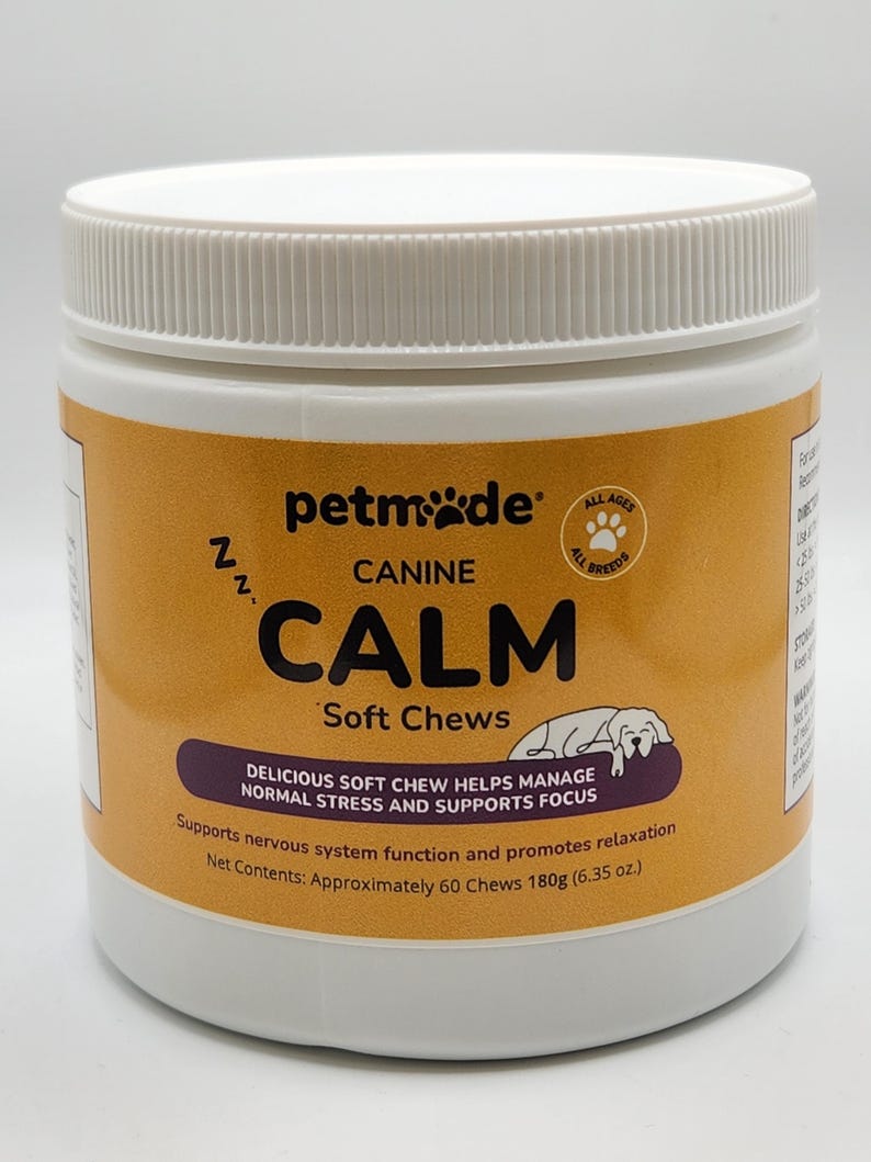 Pemade Canine Calm Soft Chews - Apoyo para el estrés y la concentración imagen 1