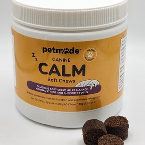 Pemade Canine Calm Soft Chews - Apoyo para el estrés y la concentración imagen 3