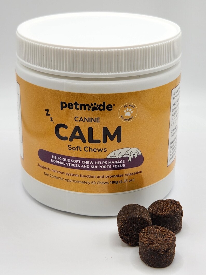 Pemade Canine Calm Soft Chews - Apoyo para el estrés y la concentración imagen 3